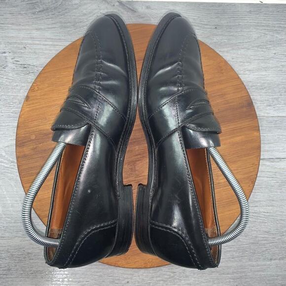 BROOKS BROTHERS Men’s 9 D SHELL CORDOVAN Full Strap Penny Loafer Shoes 06606 main image 11